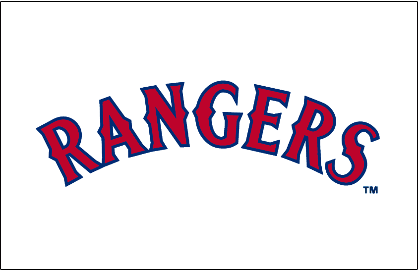 Texas Rangers 1994-2000 Jersey Logo DIY iron on transfer (heat transfer)